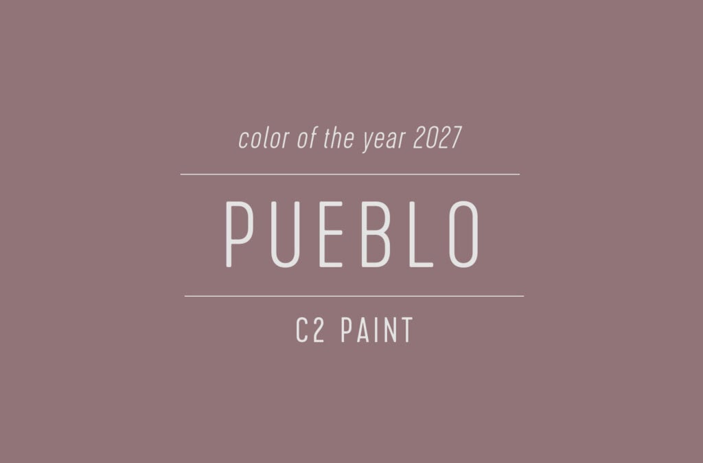 C2 Paint Color of the Year 2027 Pueblo