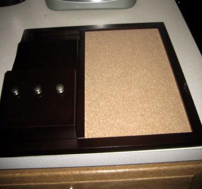 How To Stencil A Corkboard