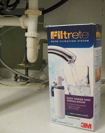How To Install A Water Filtration System Under The Sink