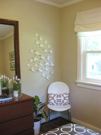 Hanging Some Magnetic Flowers On The Wall