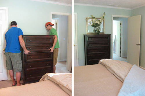 A Quick Bedroom Makeover With Some DIY Wall Art