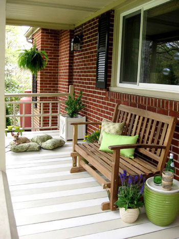 How To Make An Outdoor Side Table Out Of A Planter