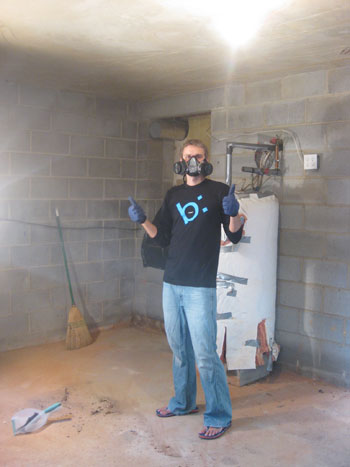 How To Oil-Based Drylok To Block Mildew & Seal Cinderblocks