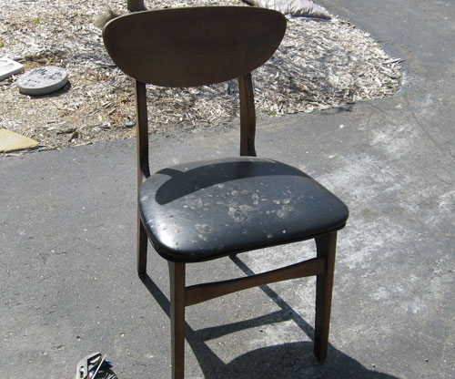 How To Paint & Reupholster A Wood Chair