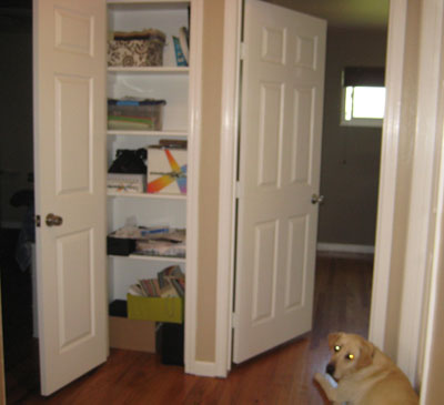 How To Make A Mini Office In A Closet