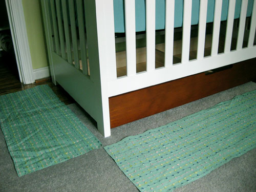 How To Make A No Sew Crib Skirt