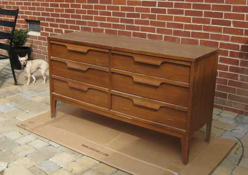 How To Line Drawers With Paper & Mod Podge