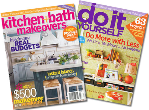 Two Magazine Photoshoots At Our House