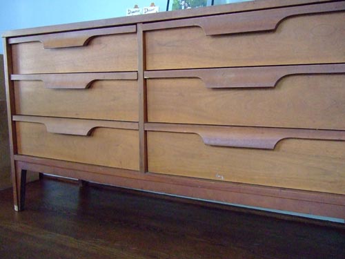 A Mid-Century Dresser Makeover