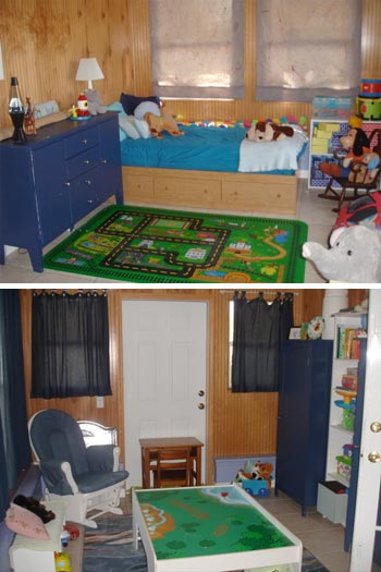 Painting The Paneling In A Kids Room