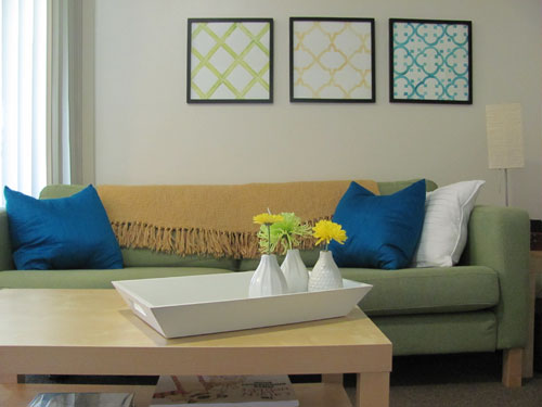 Making Colorful Graphic Art Prints At Home