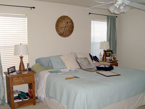 Using Cabinet Doors To Build A Headboard