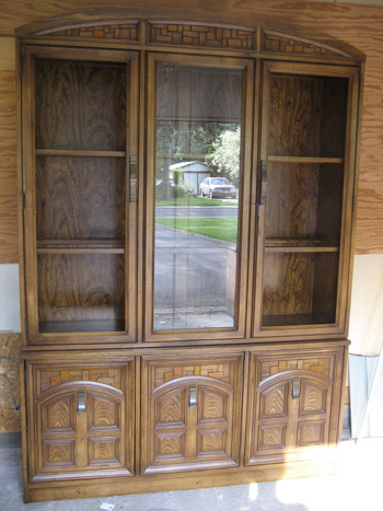 How To Paint An Old China Cabinet
