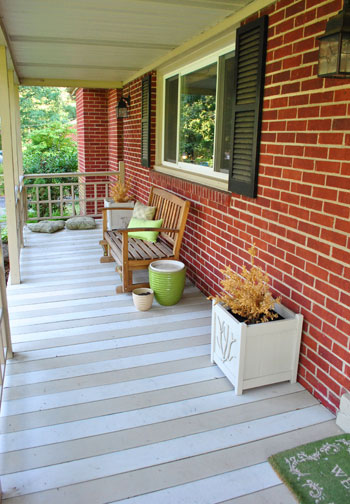 A Few Quick Front Porch Updates