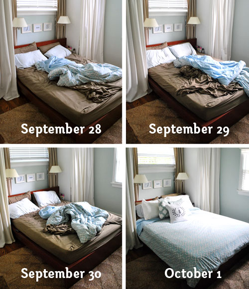 Trying To Make The Bed Every Day