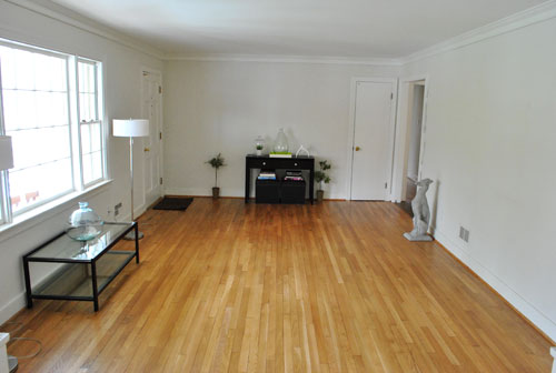 A Console Table In A Hallway