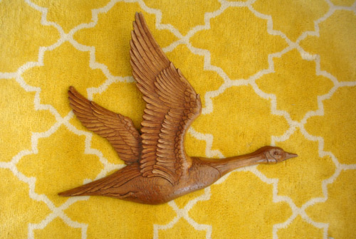 An Old Wood Duck For The Walls