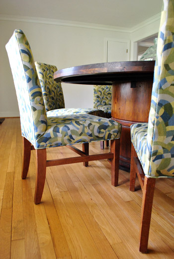 Adding Some Linen Slipcovers