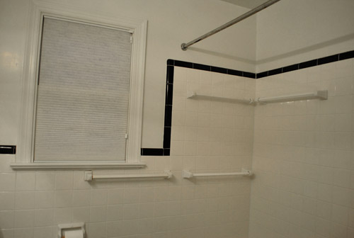 Hiding Damaged Tile With Trim