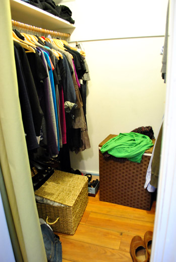 Cleaning & Organizing Our Closet