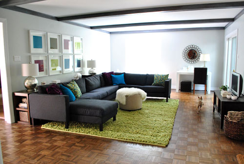 Decorating A Console Table Behind A Couch