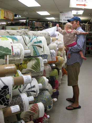 Buying Fabric At Mary Jo’s Near Charlotte