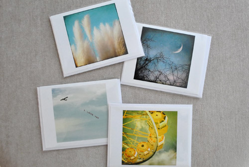 Turning Note Cards Into Wall Art