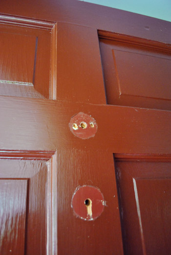 Painting Our Door Bright Yellow