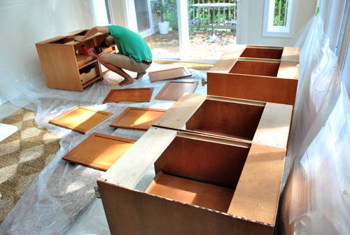 How To Prep Cabinets For Paint