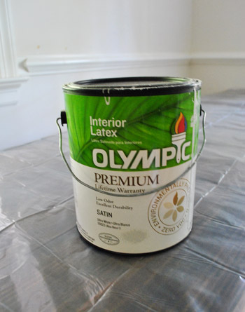 Painting Our Office Moonshine by Benjamin Moore