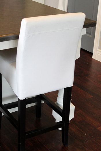 How To Stencil Fabric Chairs
