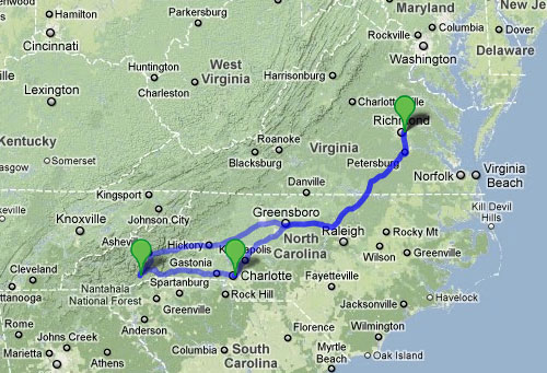 A Quick Trip To The Carolinas
