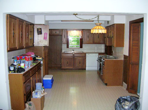 A Blue And White DIY Kitchen Renovation