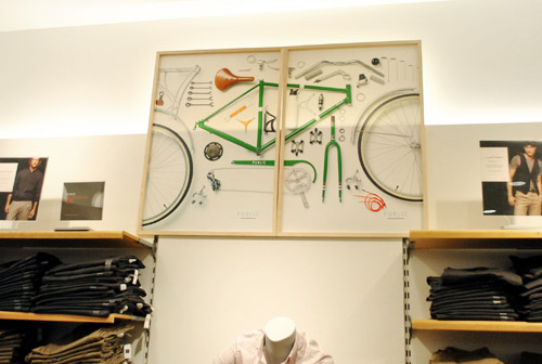 Using A Display From The Gap As Home Art