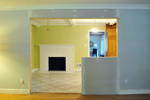 How To Trim Out A Cased Opening And A Half Wall