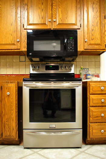 Filling Cabinet Gaps Around Our Stove
