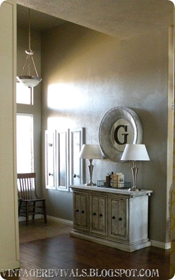 Painting A Herringbone Ceiling