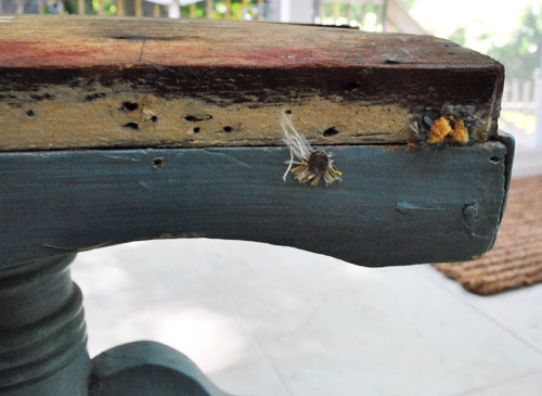 Painting And Reupholstering A Stool