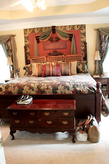 Stenciling A Bedroom Wall