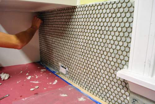 How To Cut Penny Tile