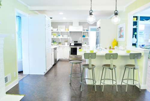 Picking A Color For Our Metal Stools