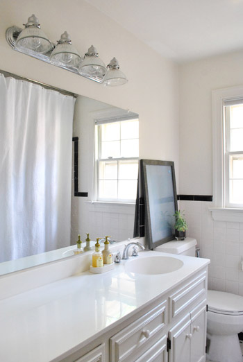 Replacing An Old Bathroom Light