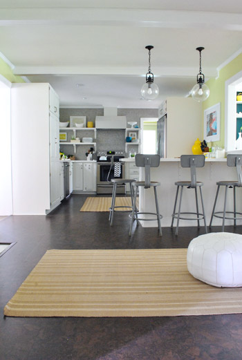Trying Different Rugs In The Kitchen