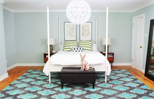 Switching Out Bedroom Rugs & Accessories