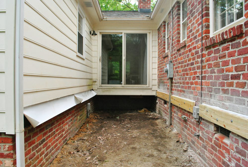 Making Our Post Holes To Build A Deck