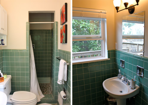 Updating A Bathroom With Marble Tile & Beadboard