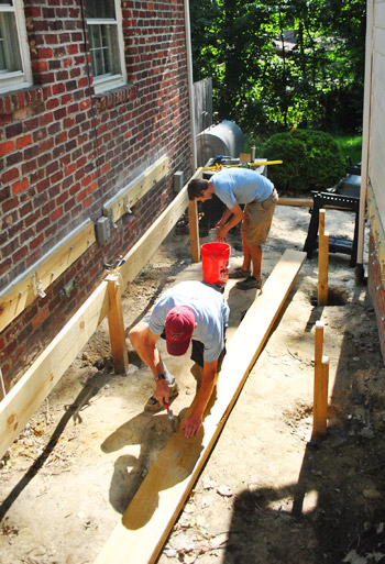 How To Add The Joists To Build A Deck