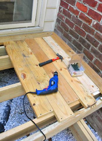 The First Stages Of Building A Deck
