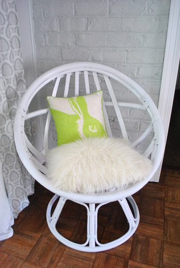 A Curvy Armchair For The Kitchen