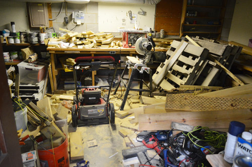 How To Organize A Basement Workshop
